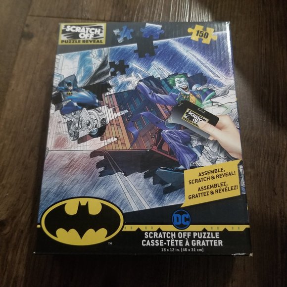 DC Comics 2 Sratch Off and Reveal Puzzles  Batman / Superman - Picture 2 of 6